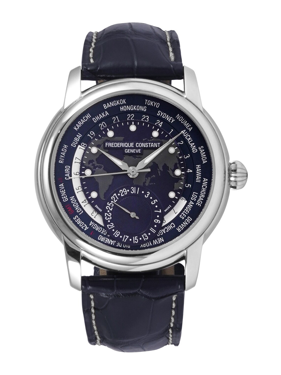 Frederique Constant Men Blue Analogue Watch FC-718NWM4H6