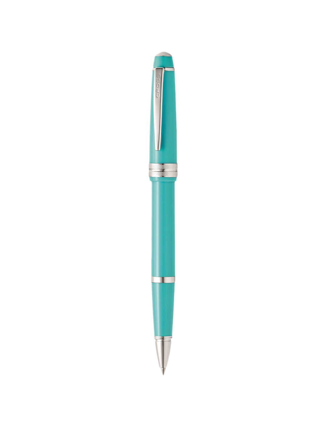 Cross Polished Teal Resin Bailey Light Rollerball Pen