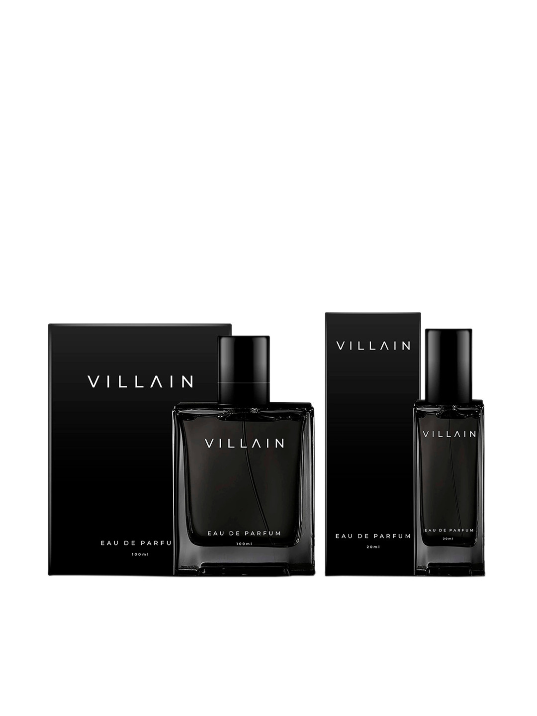 VILLAIN Men Combo of 2 Eau De Parfum - Wicked & Dangerous - 100ml + 20ml