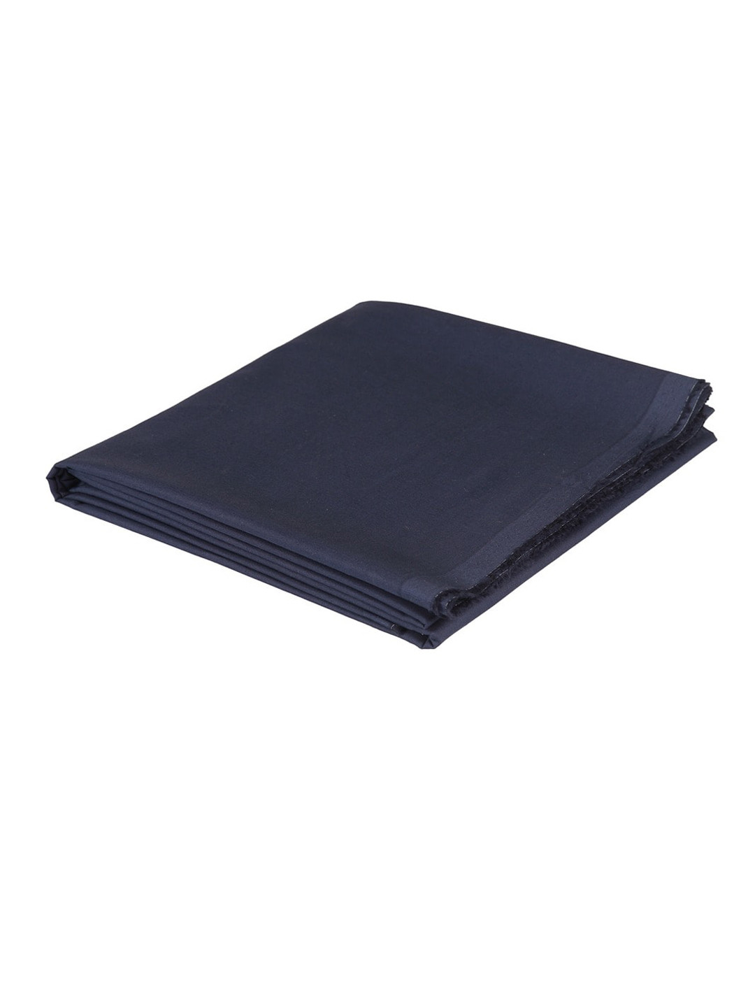 LONDON CROSS Men Navy Blue Solid Shirt Clothing Fabric