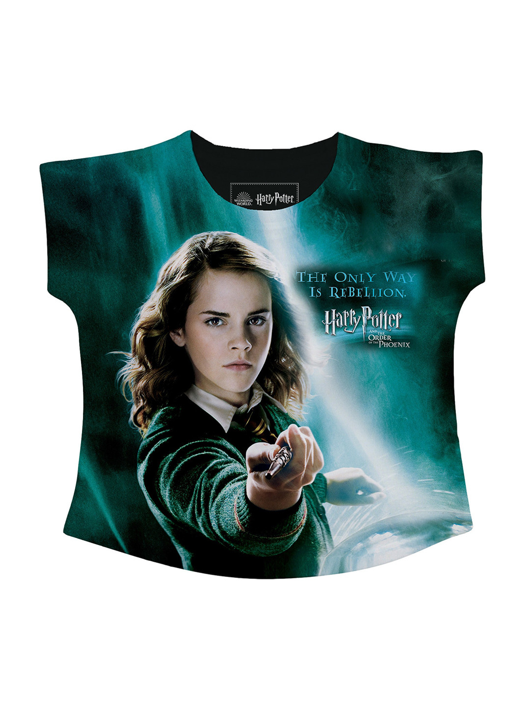 Harry Potter Green Printed Regular Top