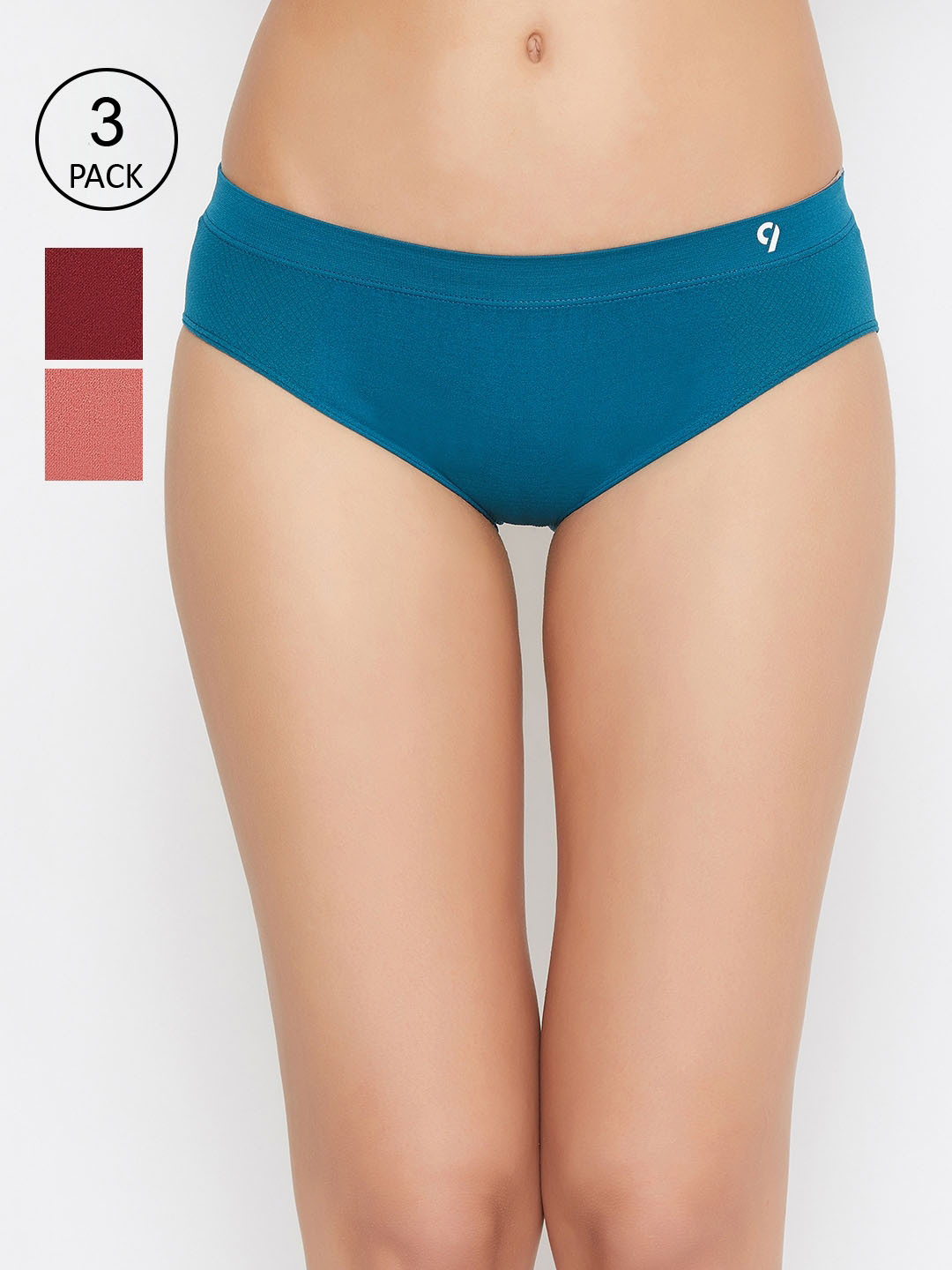 C9 AIRWEAR Women Seamless Pack of 3 Assorted Briefs