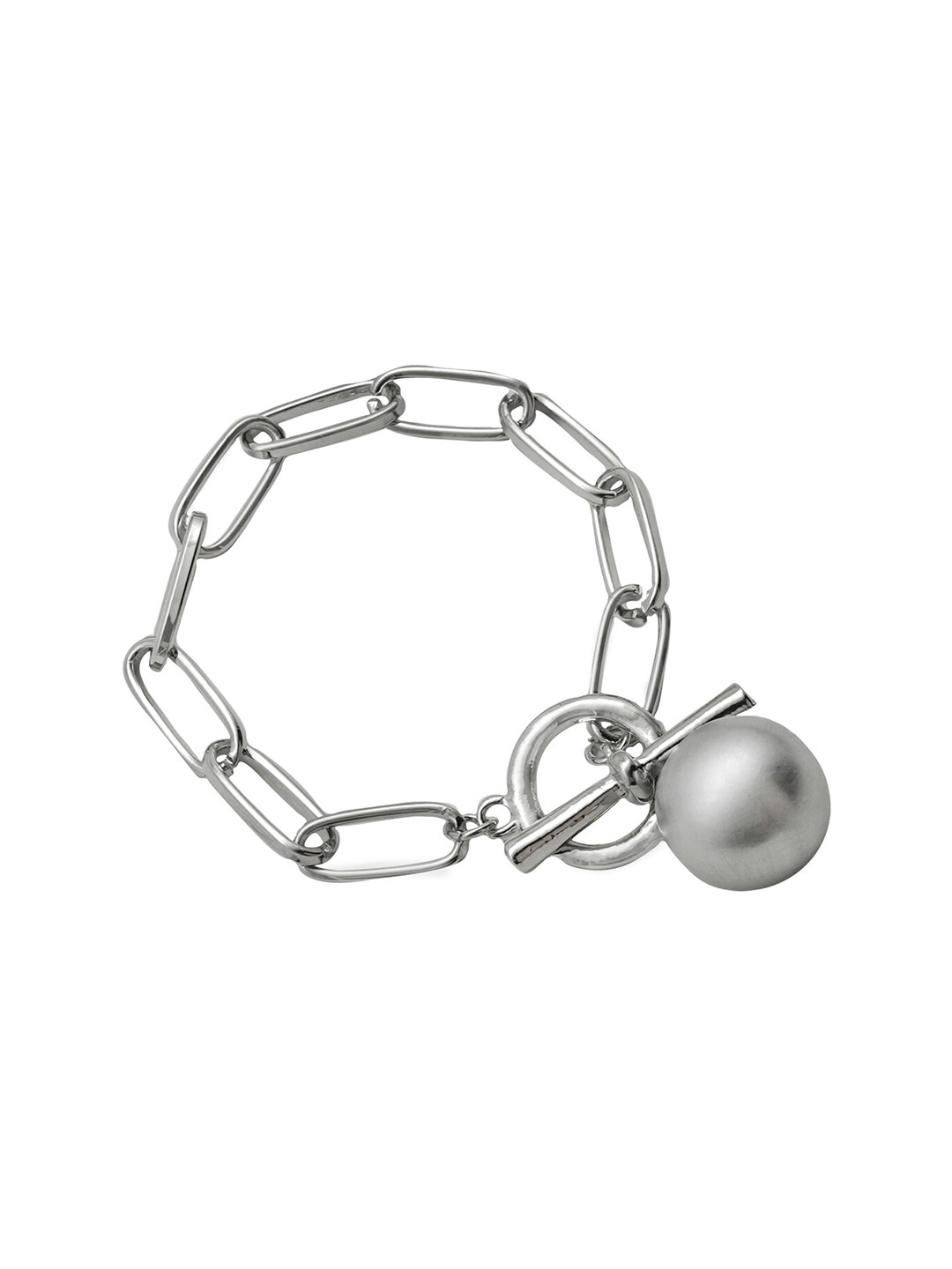 JOKER & WITCH Silver-Toned Link Bracelet