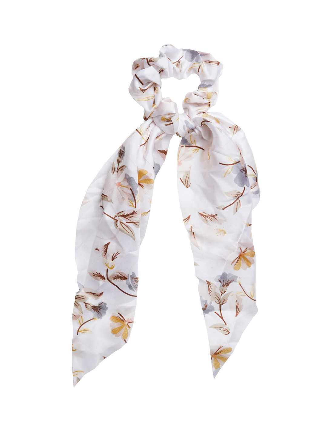 JOKER & WITCH Women White Scarf Style Scrunchie