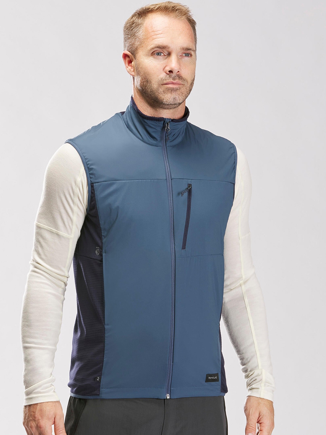 Buy FORCLAZ By Decathlon Men Blue Windcheater Trekking Hiking and Trekking Jacket Jackets for Men 14328136 Myntra