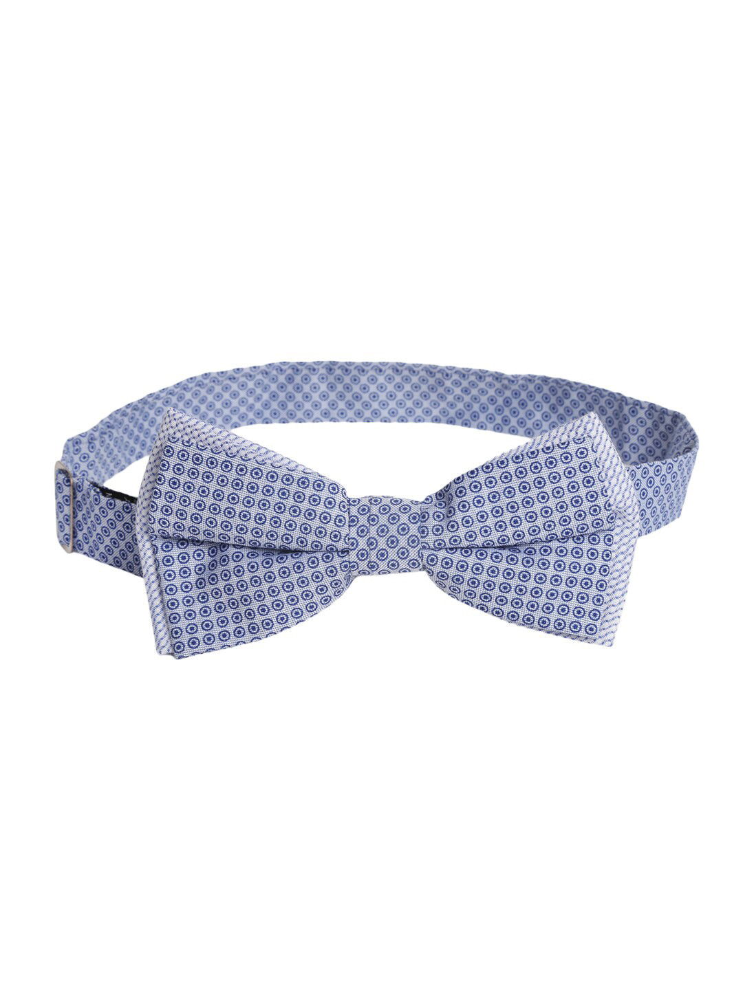 Bruun & Stengade Blue & White Checked Cotton Bow Tie