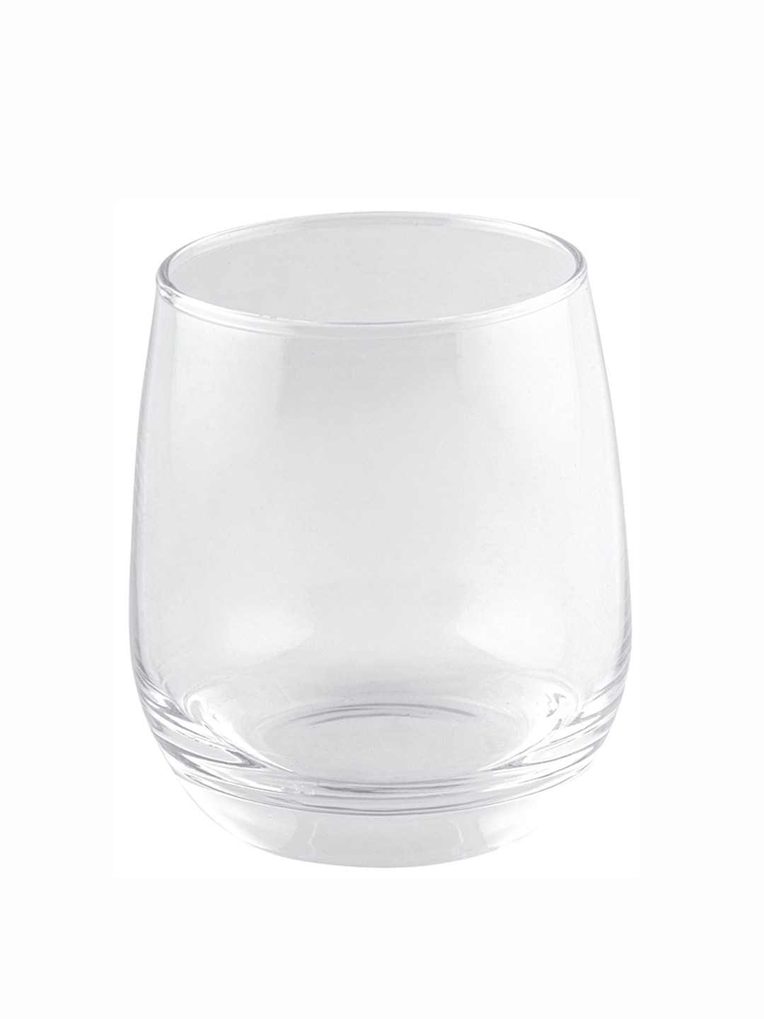GOODHOMES Set Of 6 Transparent Solid Water Or Juice Glasses