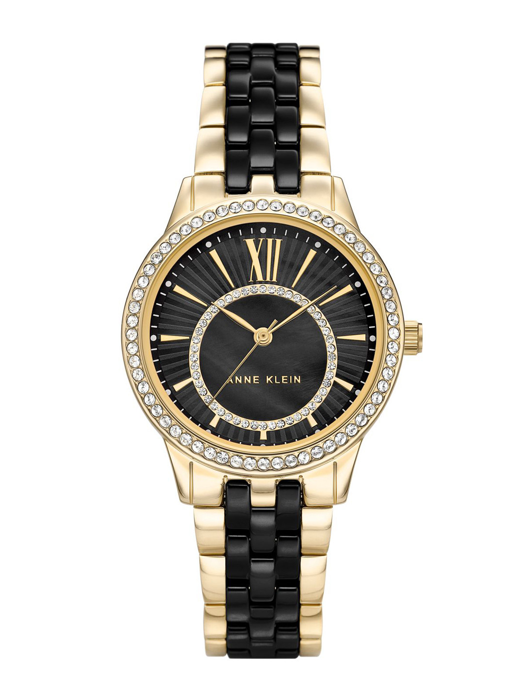 ANNE KLEIN Women Black Analogue Watch AK3672BKGB