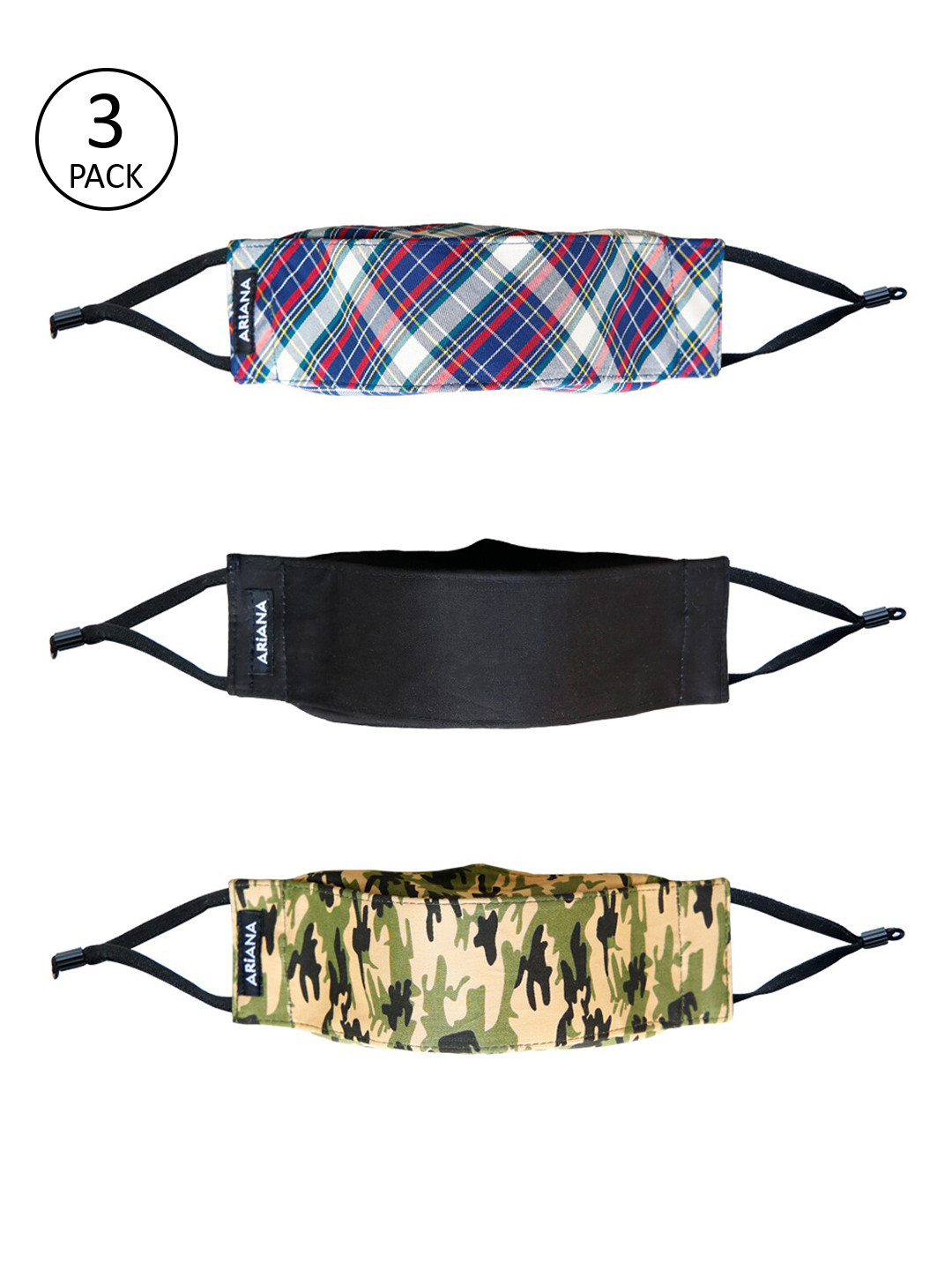 Ariana 3D Teenager 7 Layer Reusable Mask with 5 Layer SSMMS Filter