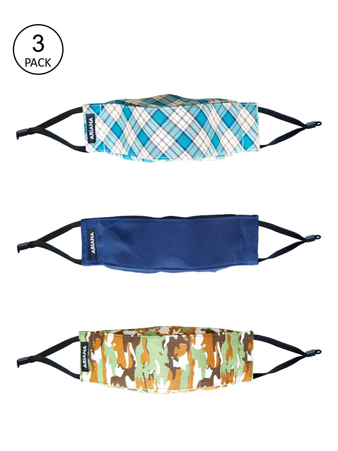 Ariana 3D Teenager 7 Layer Reusable Mask with 5 Layer SSMMS Filter