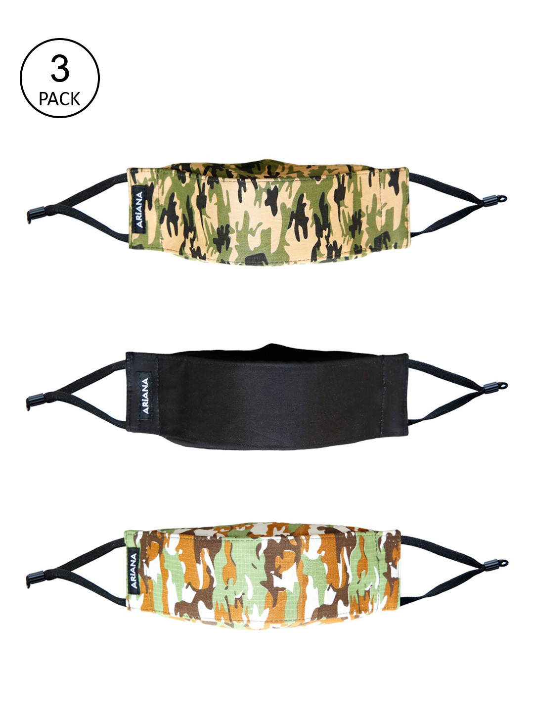 Ariana 3D Teenager 7 Layer Reusable Mask with 5 Layer SSMMS Filter