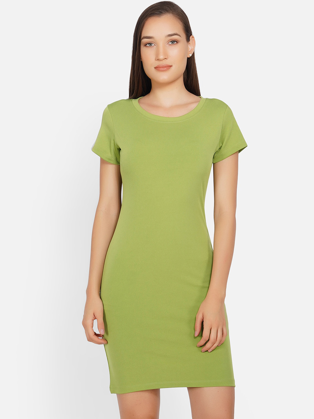 NEU LOOK FASHION Green Bodycon Dress
