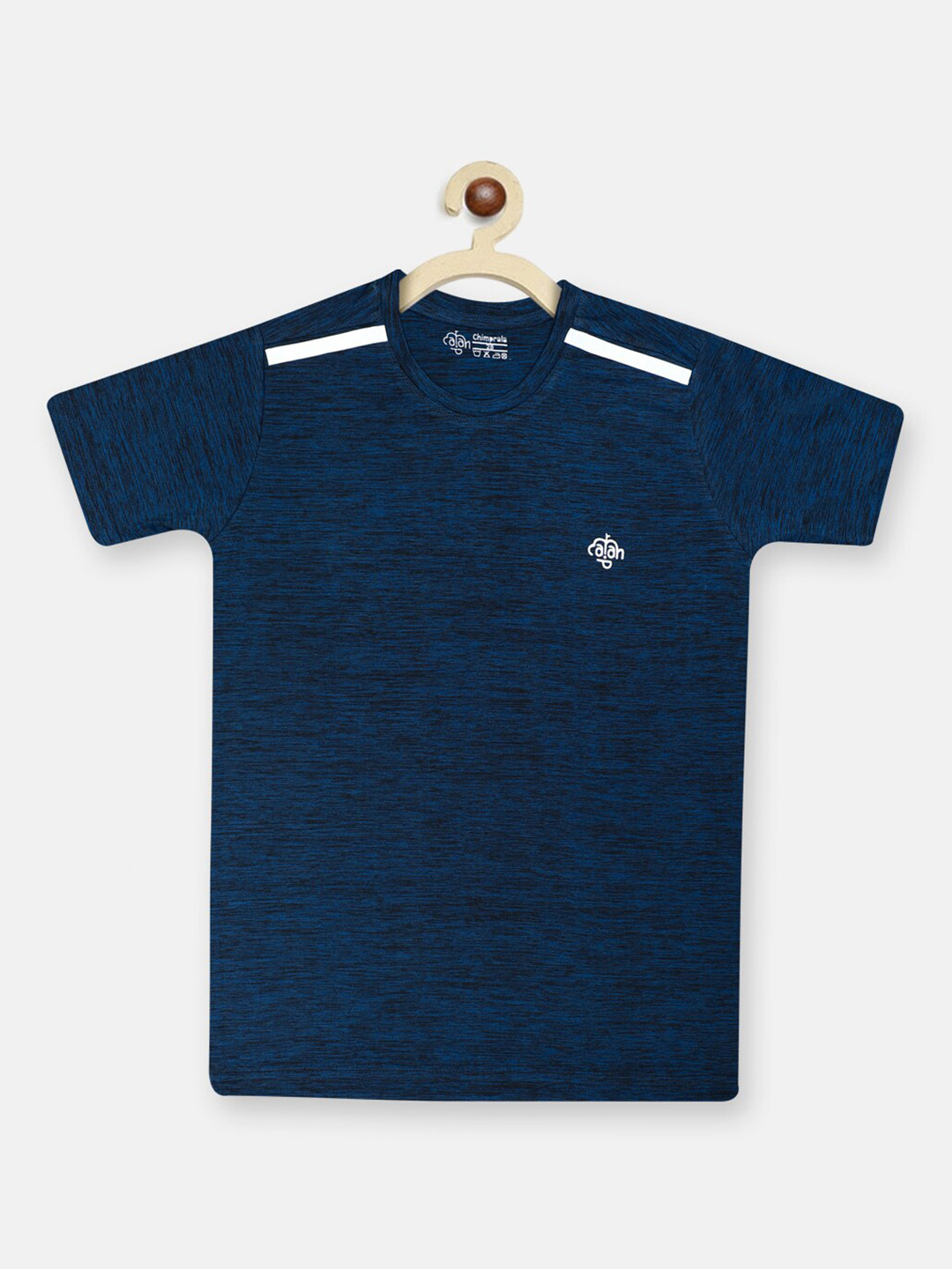 CHIMPRALA Girls Navy Blue Outdoor T-shirt