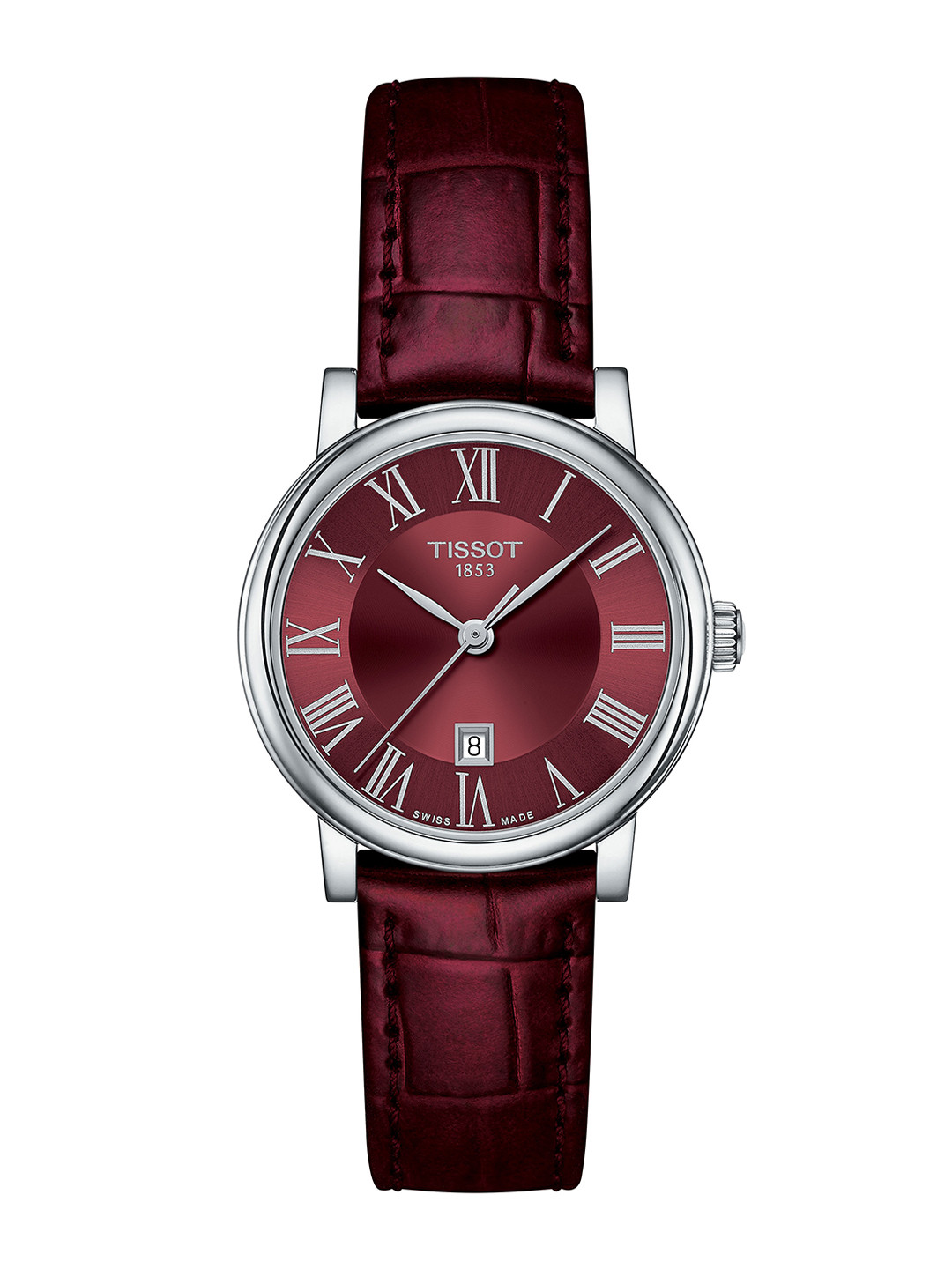 TISSOT Women Maroon Analogue Watch T1222101637300