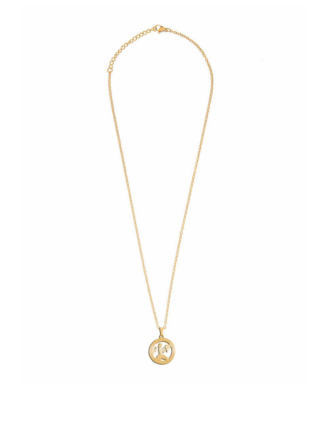 Moon Dust Gold-Plated Virgo Zodiac Pendant Necklace