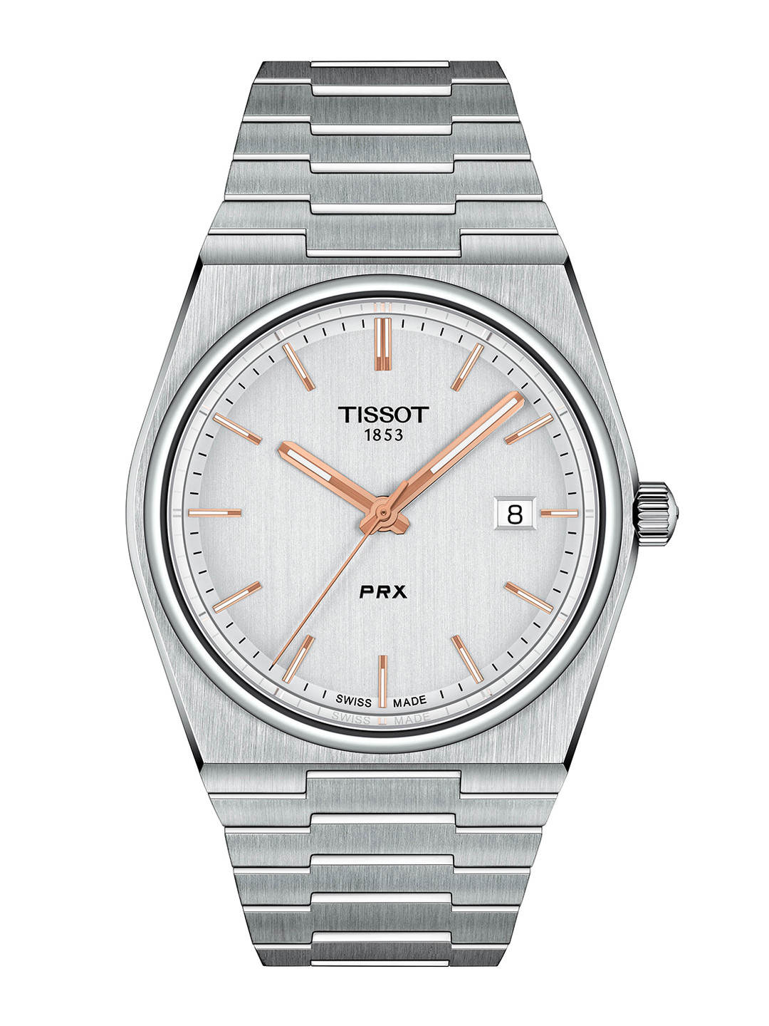 TISSOT Men Silver-Toned Analogue Watch T1374101103100