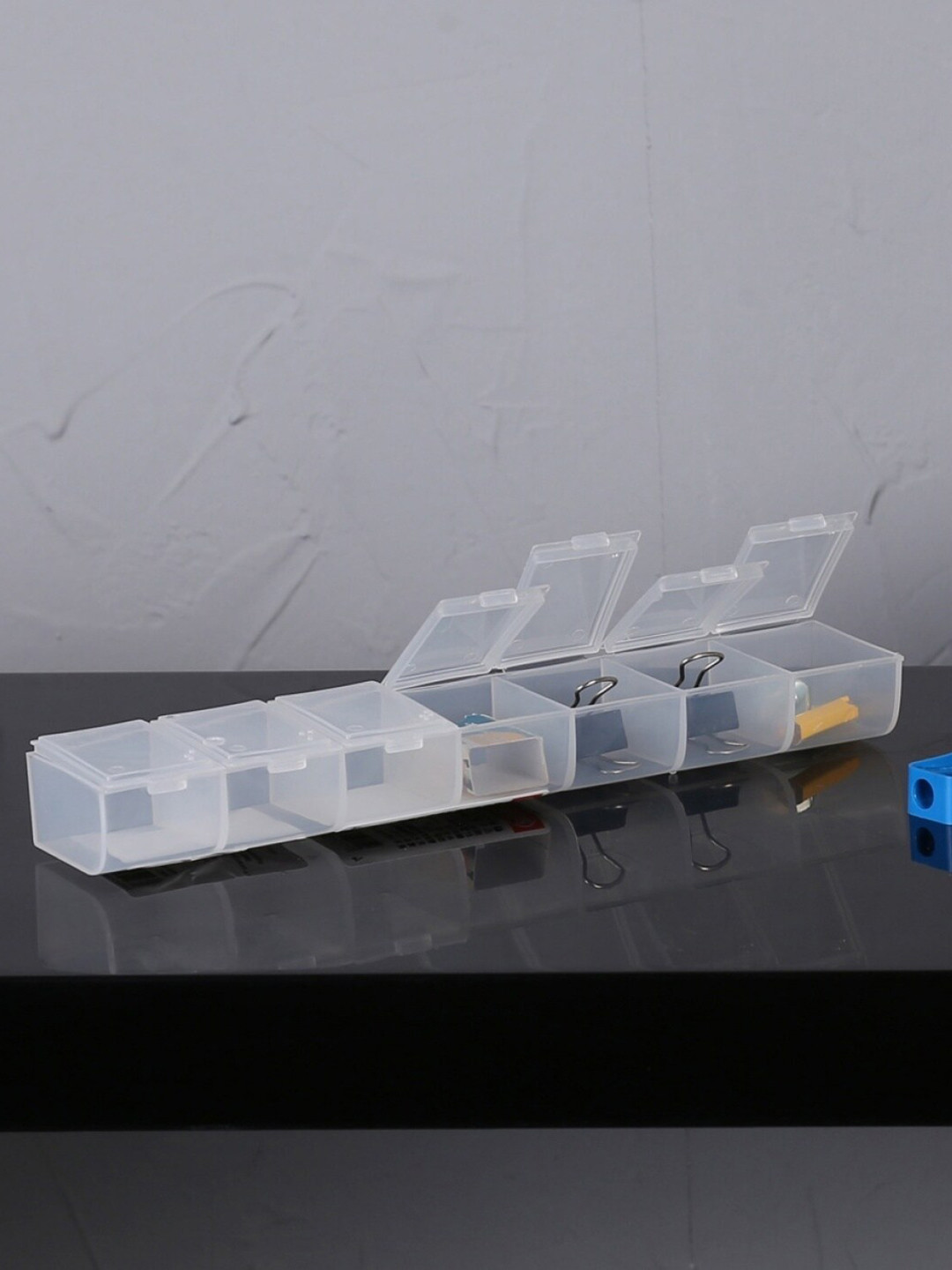 Home Centre White Solid Regan Storage Box