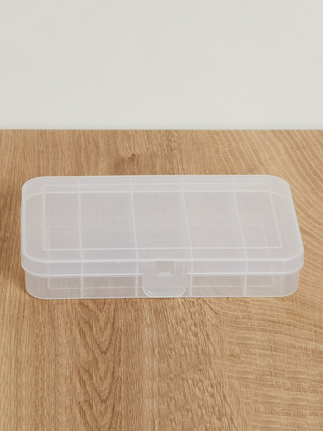 Home Centre Regan White Plastic Easy To Clean Clip-On Box