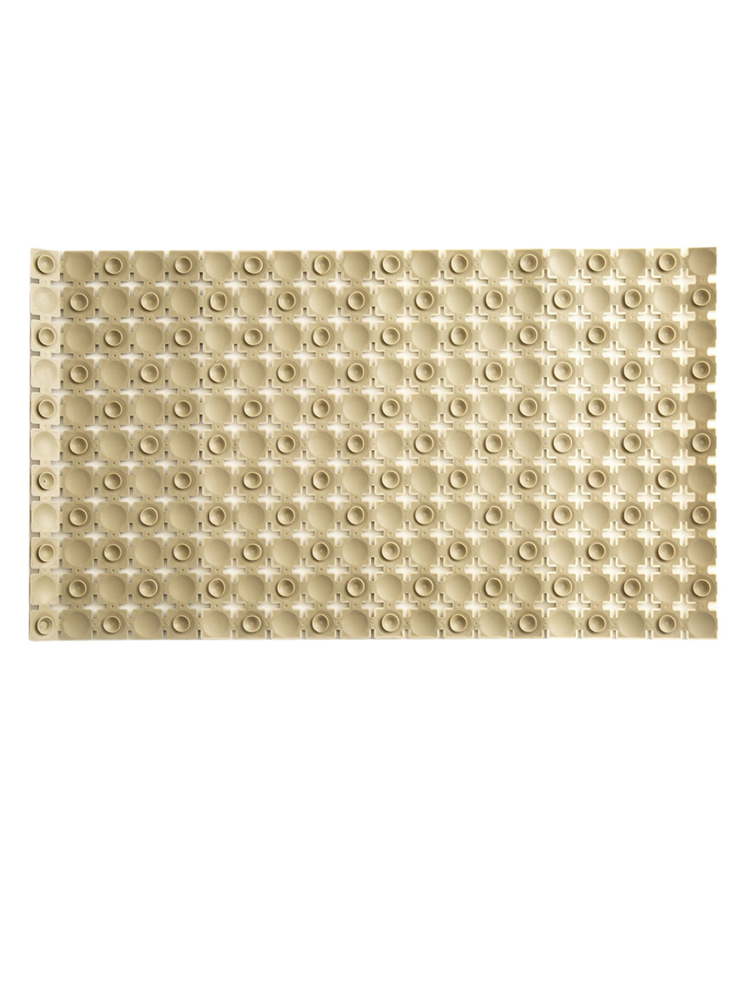 Home Centre Beige Textured Shower Mat