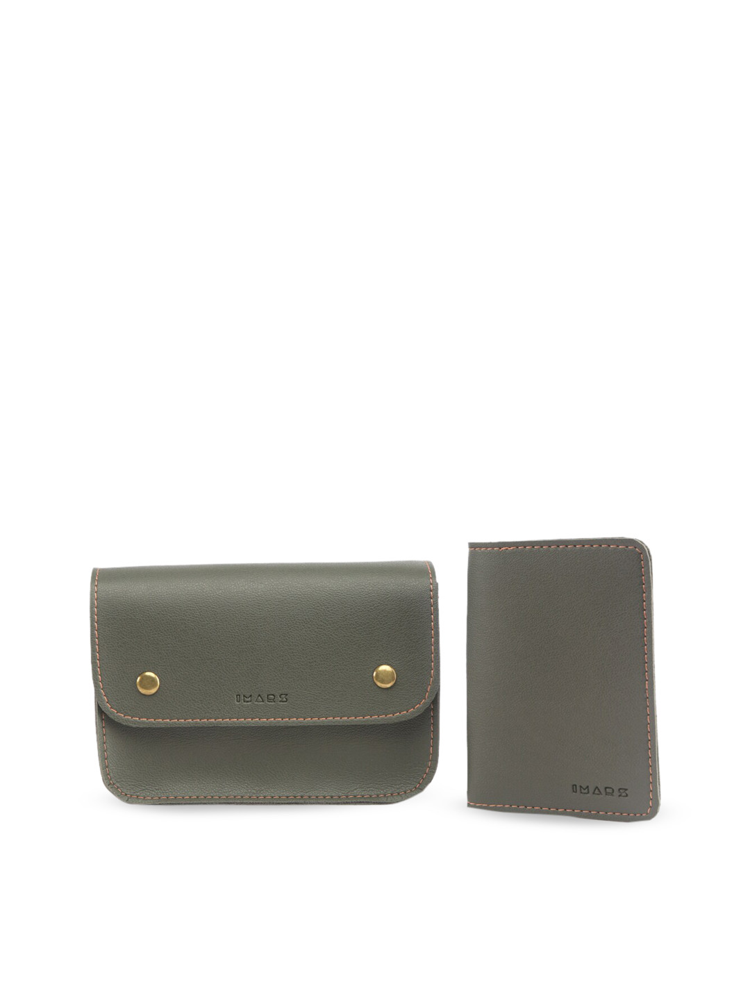 IMARS Women Olive Green Solid Waistpouch