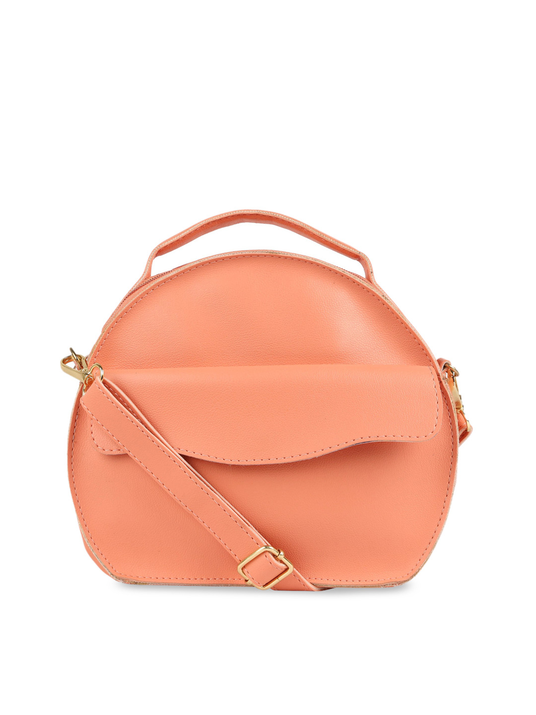 Bagsy Malone Baby Pink Solid Sling Bag