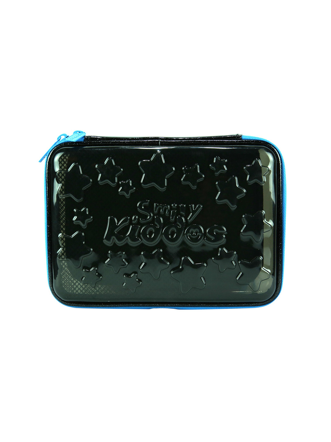 Smily Kiddos Kids Black & Blue PVC Pencil Cases