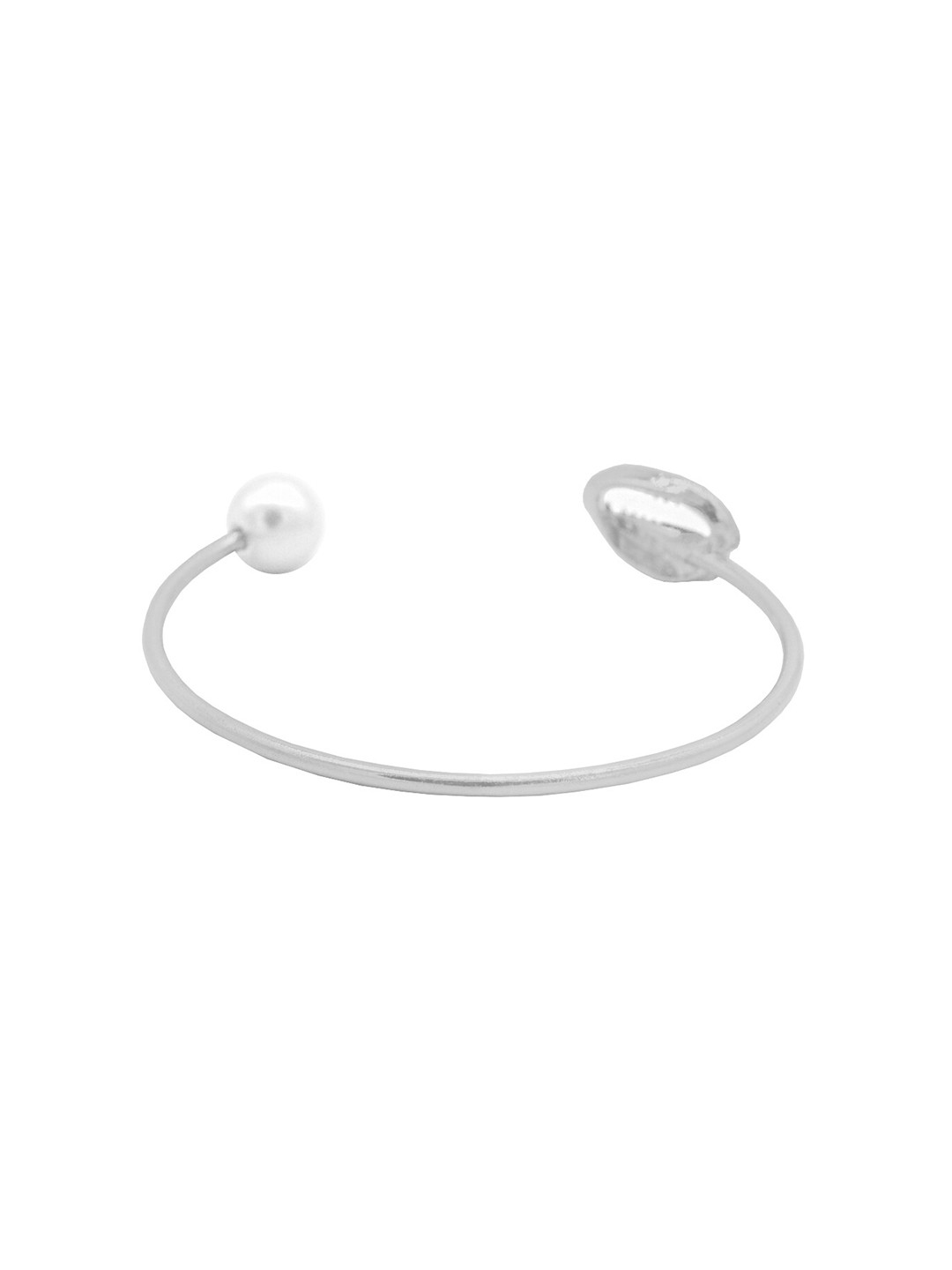 JOKER & WITCH Silver-Toned Pearl & Sea Shell bracelet