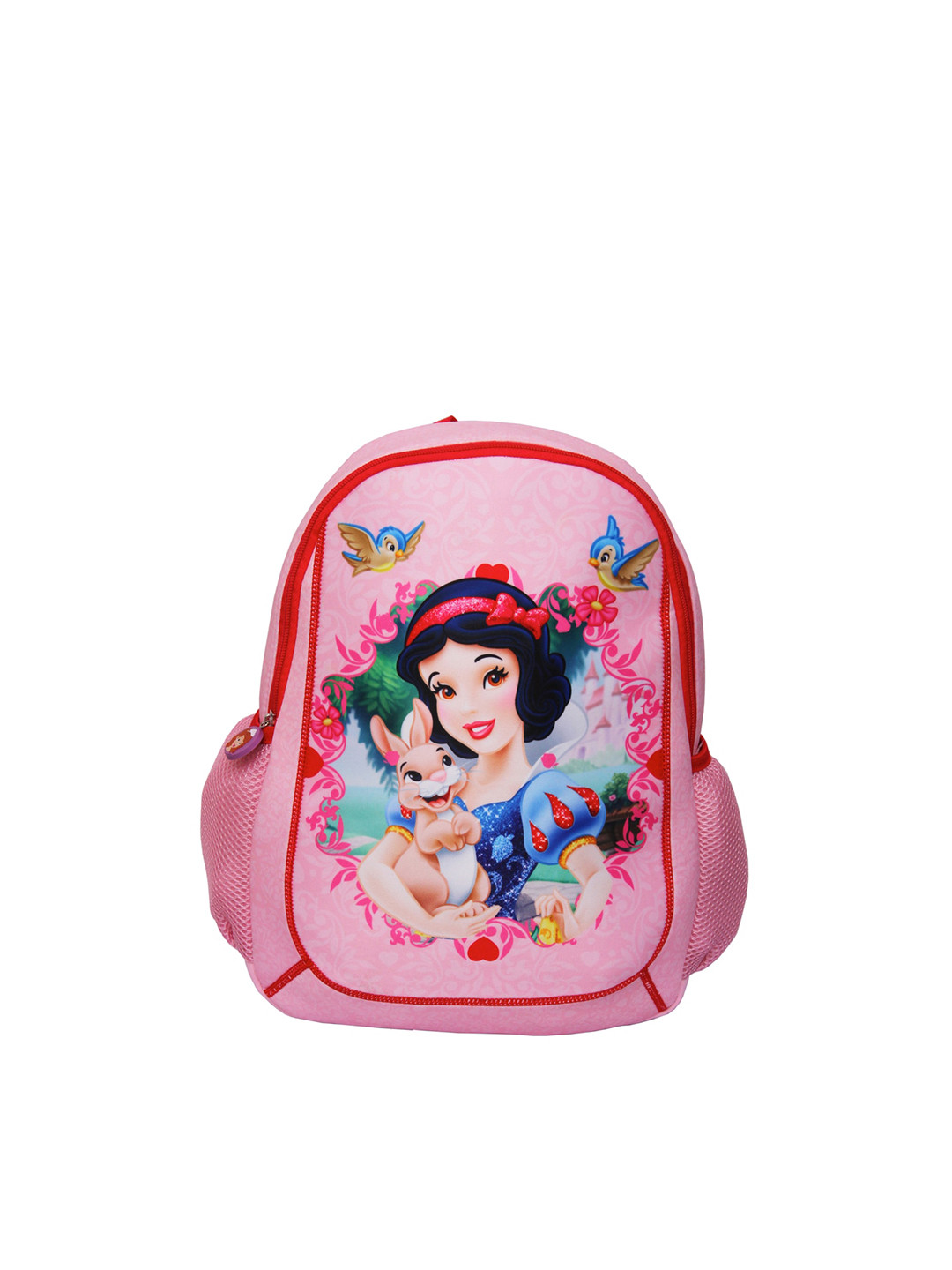 Disney Girls Pink & Blue Graphic Contrast Detail Backpack
