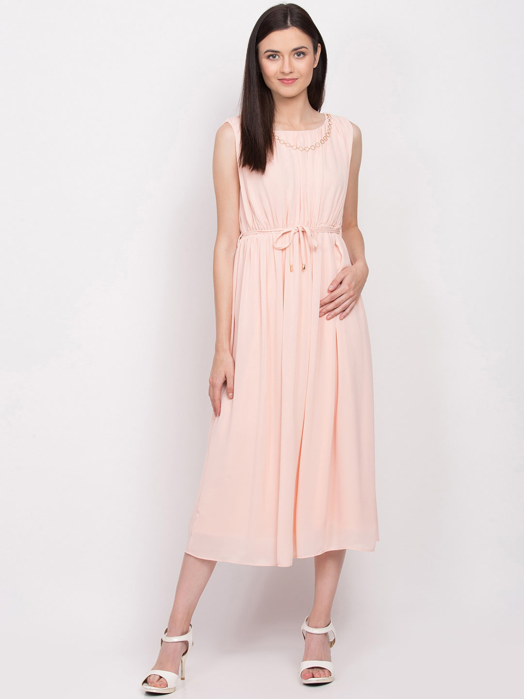 ZOELLA Pink Midi Dress