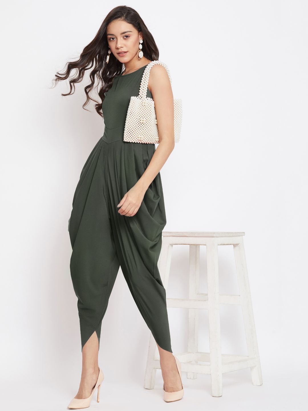 Jumpsuit with shop shrug myntra