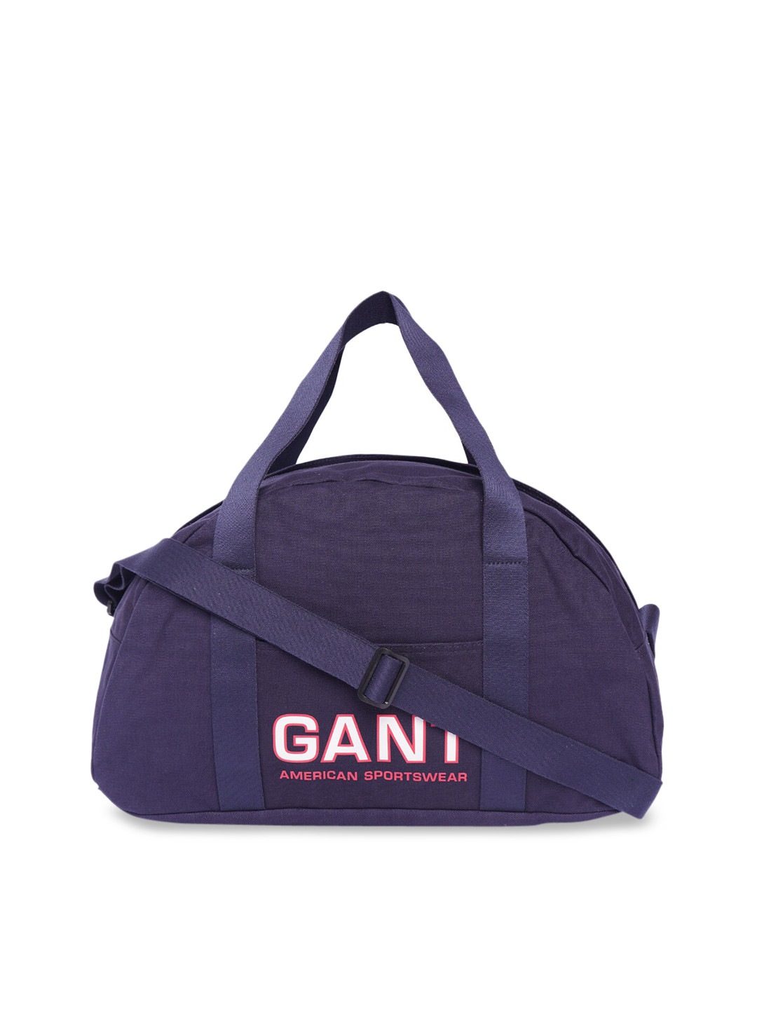 GANT Men Navy Blue Self Design Duffle Bag