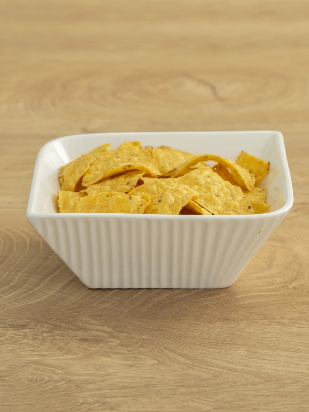 Homecentre White Ceramic Alamode Bone China Square Bowl