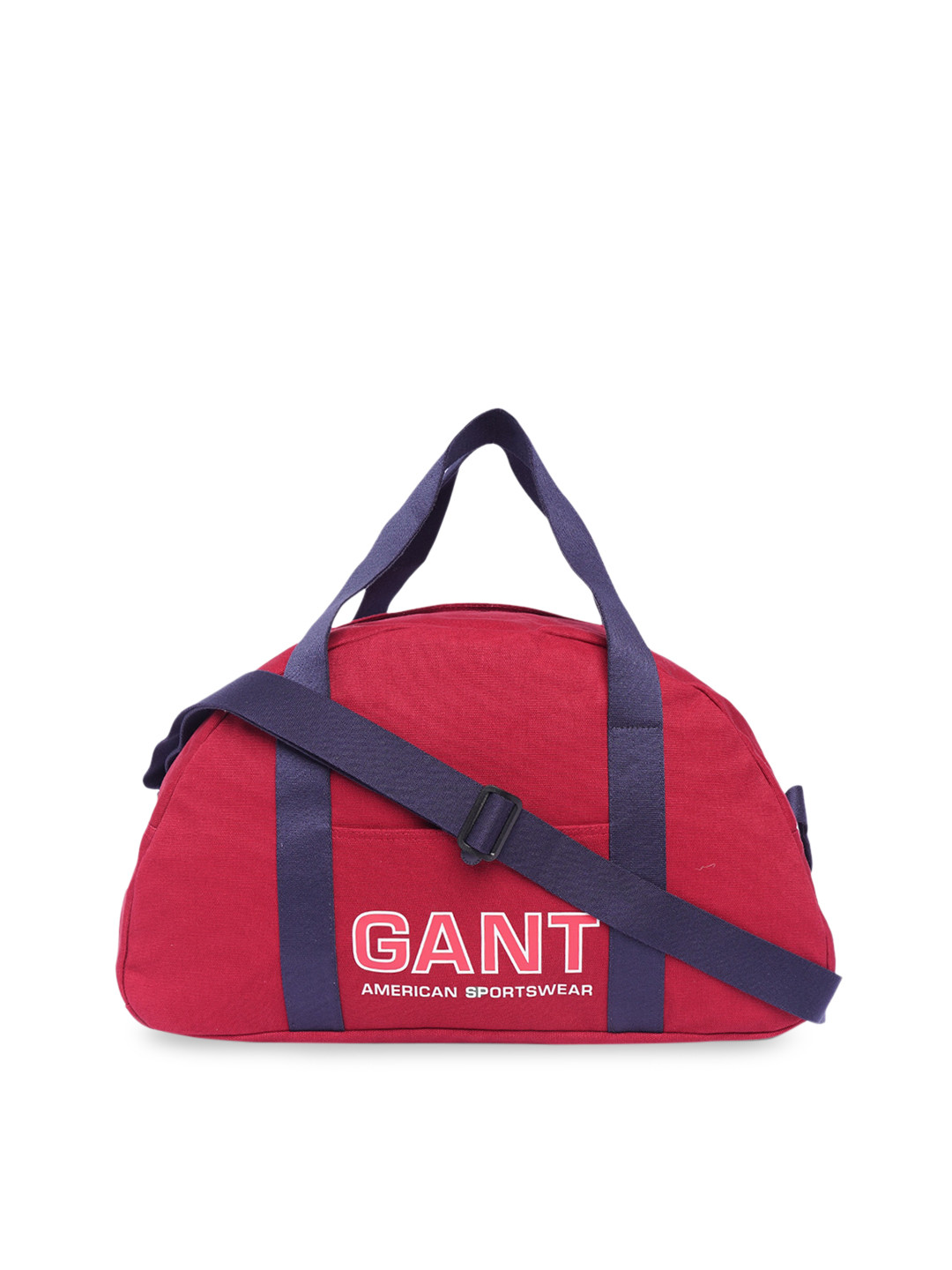 GANT Men Red & Navy Blue Printed Duffle Bag