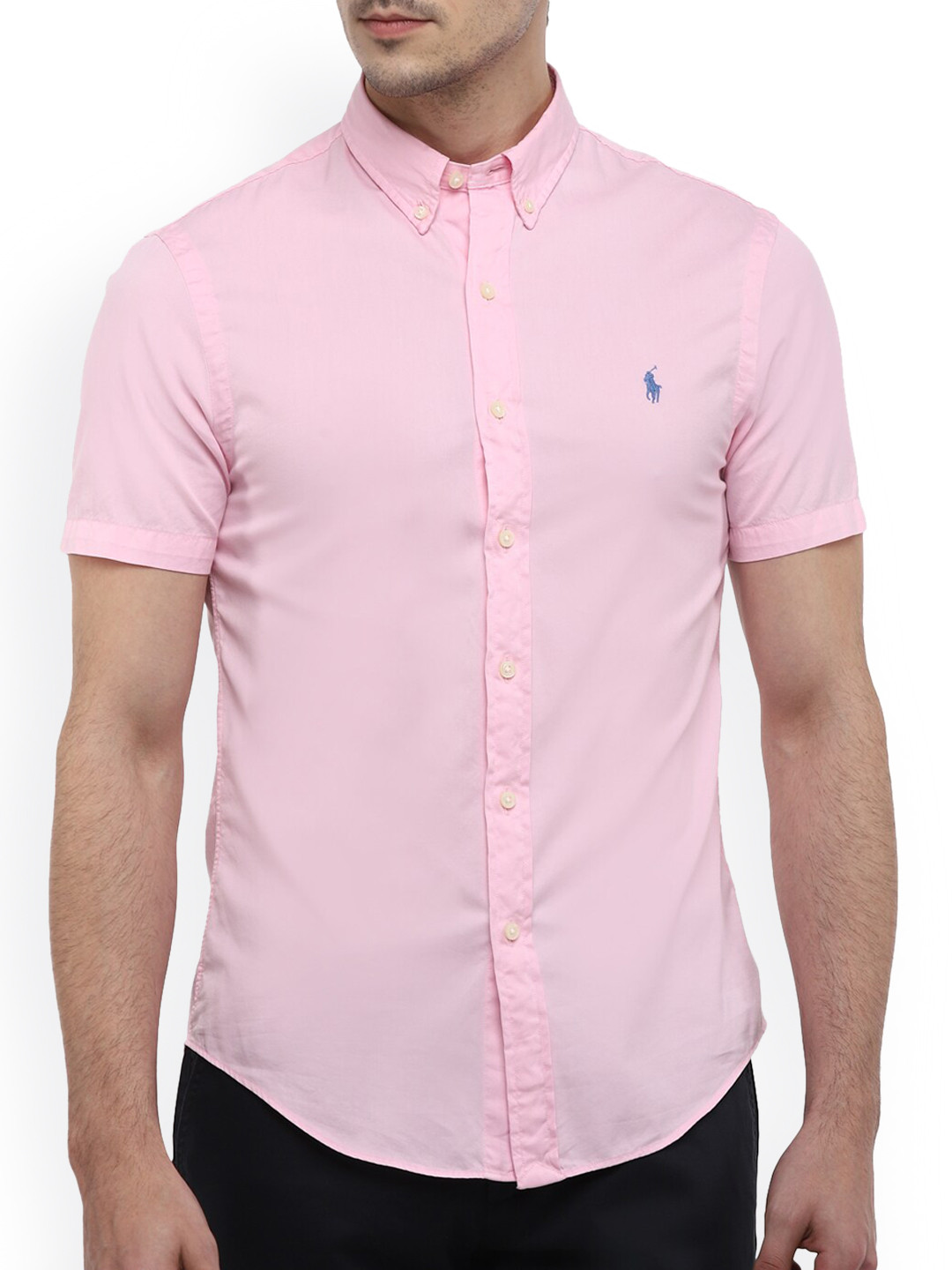 Polo Ralph Lauren Men Pink Casual Shirt