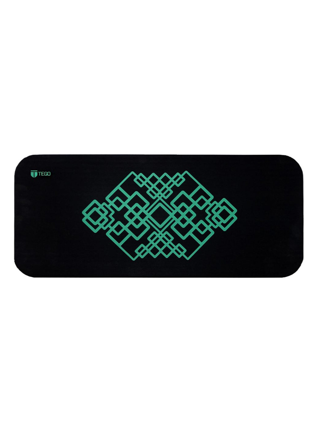 TEGO Unisex Black & Green Printed Raise Cushioned Strength Pad