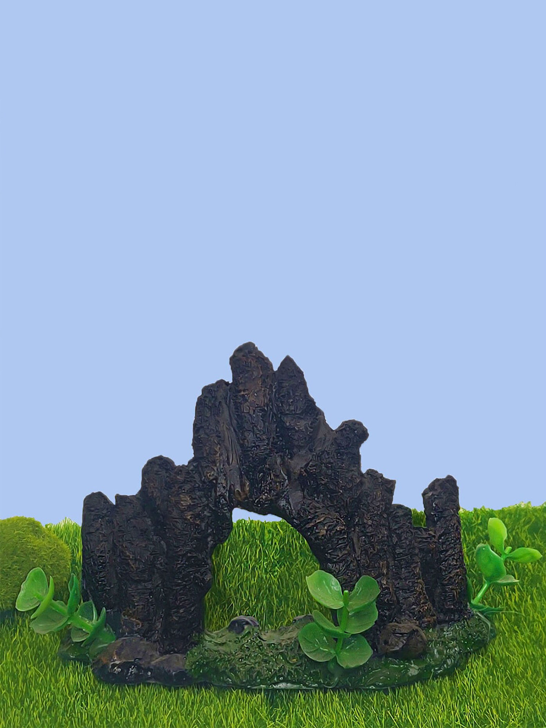 Wonderland Black & Green Cave Miniature Garden Accessories