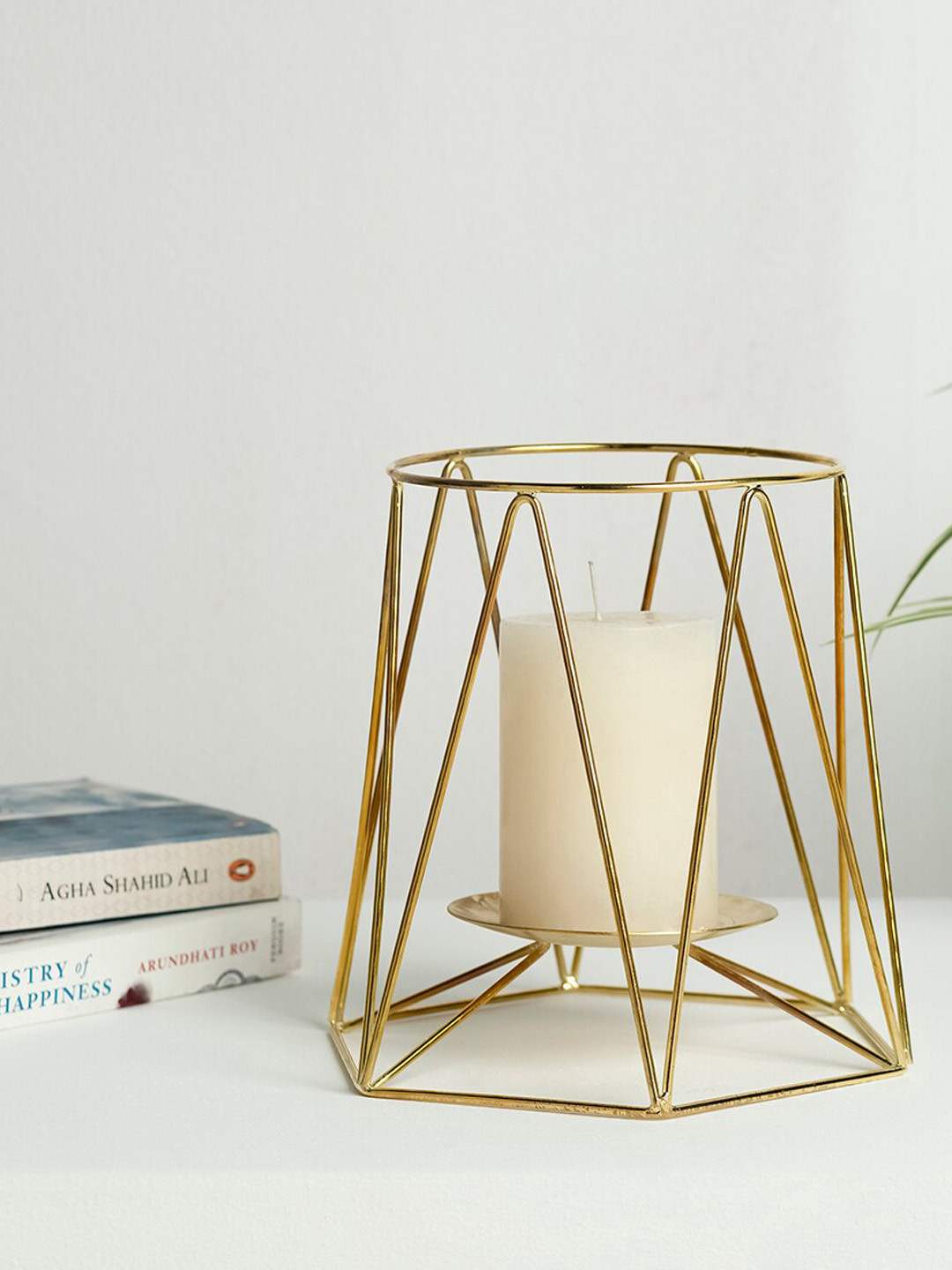BLANC9 Gold-Toned Candle Holder