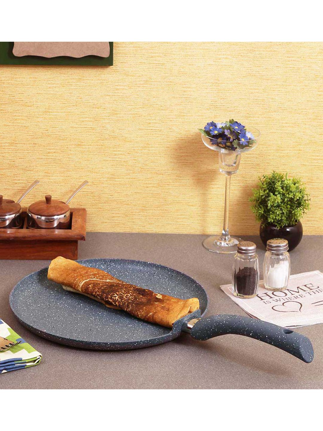 Wonderchef Grey Granite Range Dosa Tava