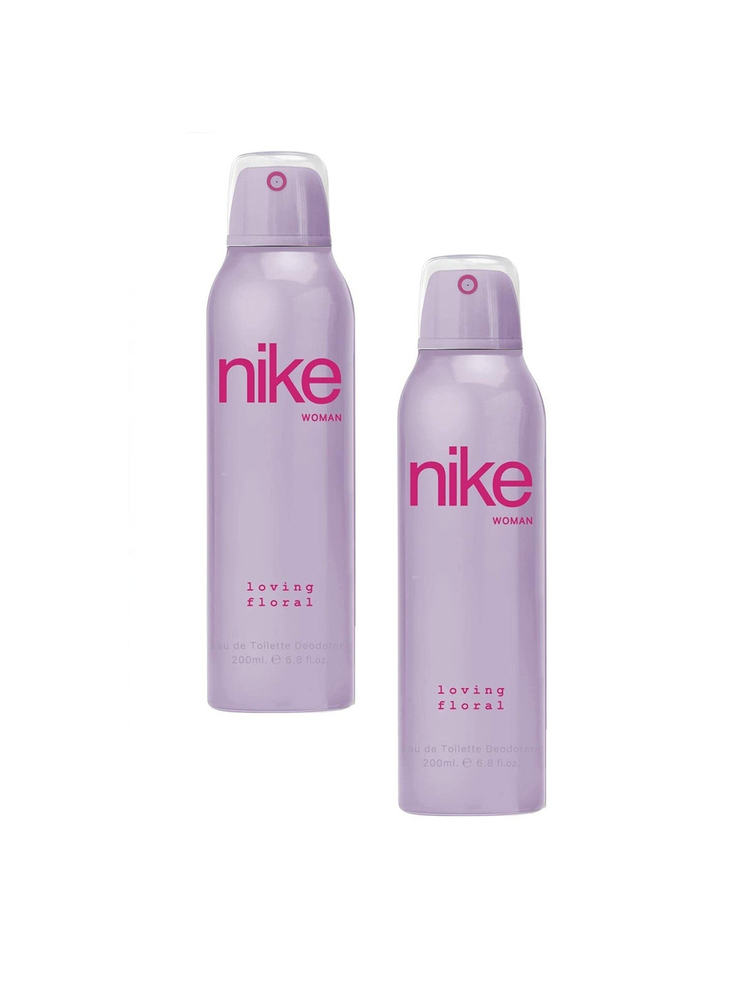 Nike Fragrances Pack Of 2 Woman Loving Floral Deodorant- 200ml Each