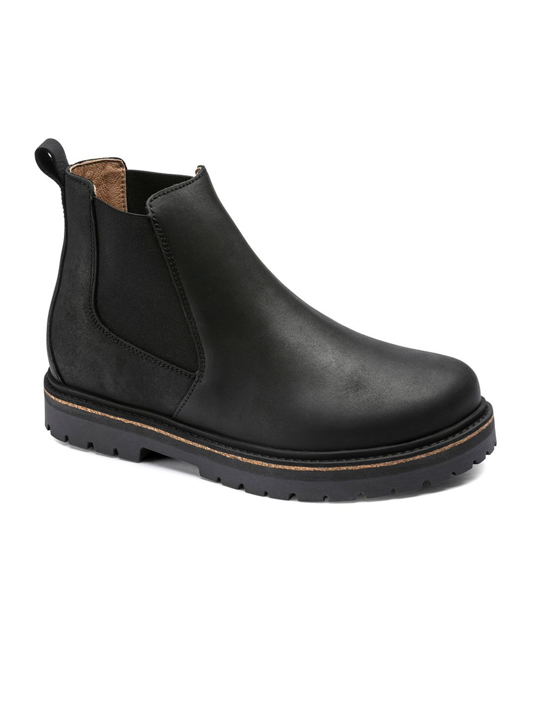 Birkenstock Stalon Black Narrow Width Nubuck Leather Boots