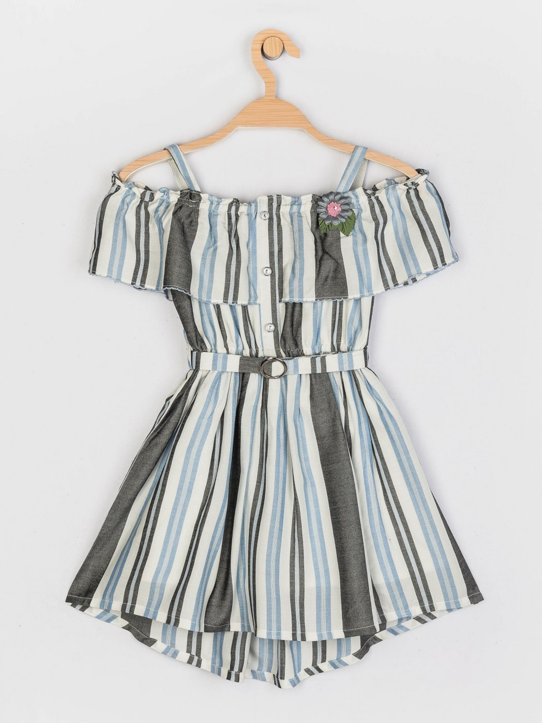 Peppermint Blue Striped Dress