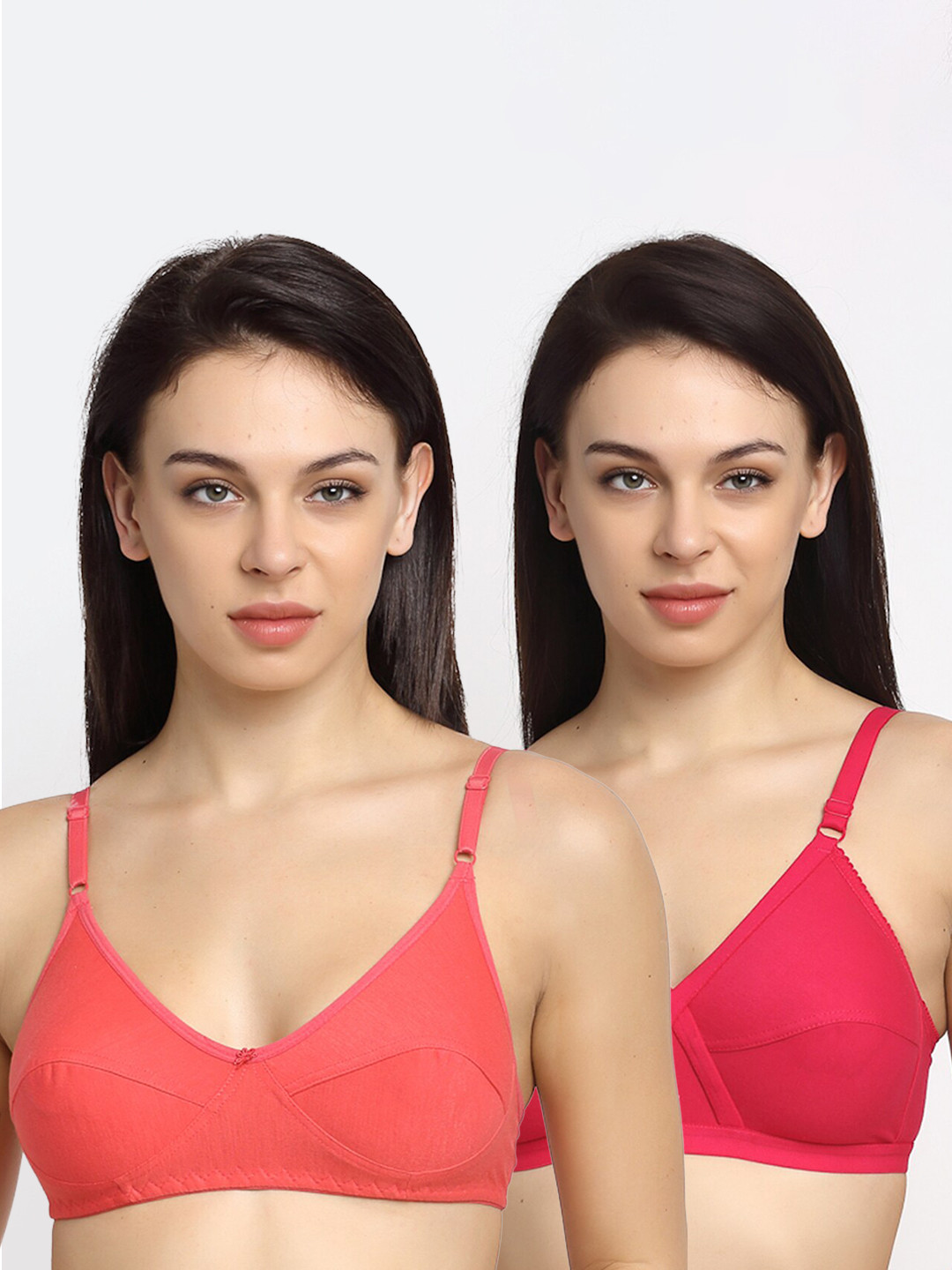 Friskers Pack of 2 Everyday Bras O-312-15-314-08-30