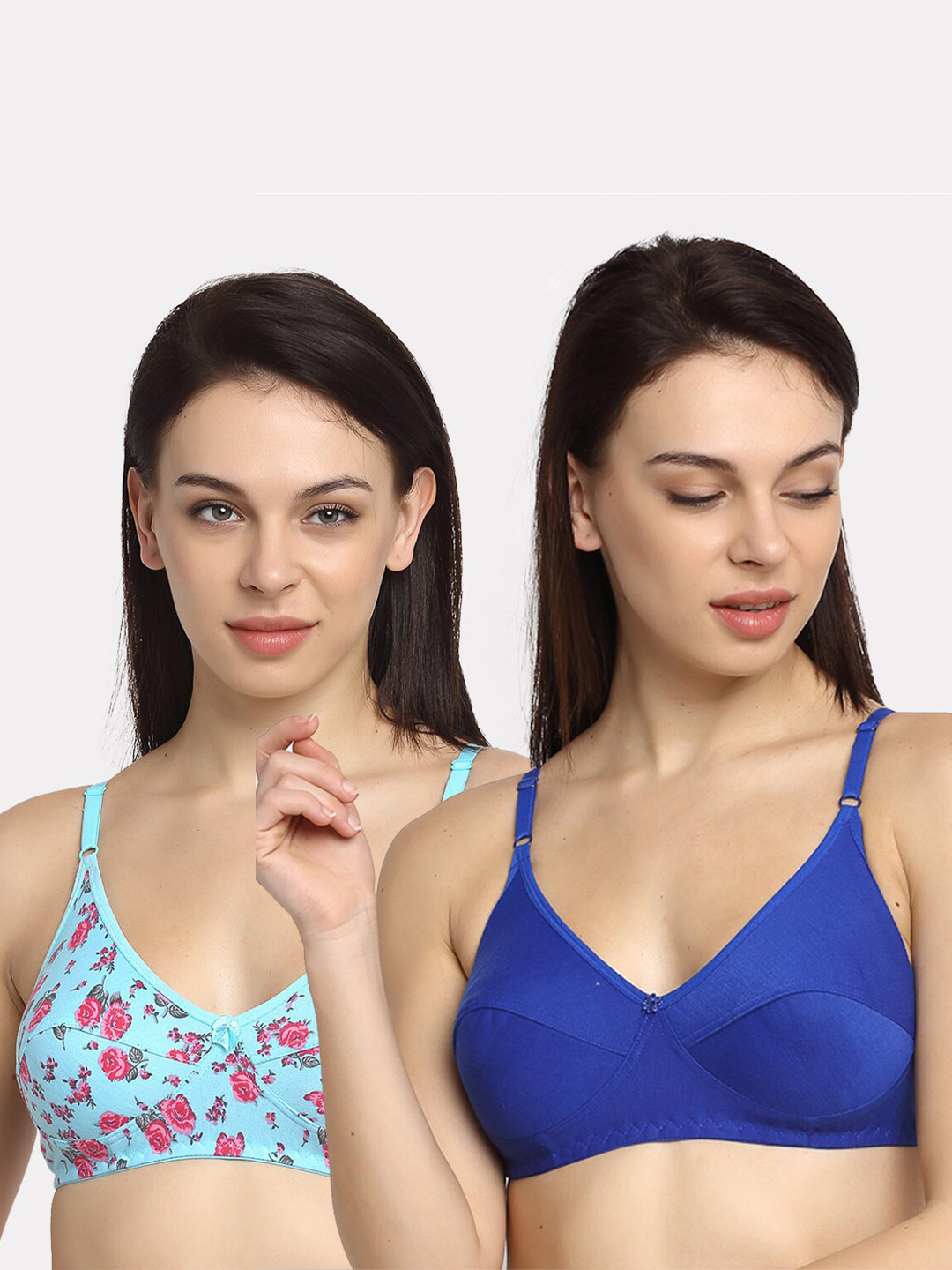 Friskers Pack of 2 Everyday Bras O-313-20-314-05-30