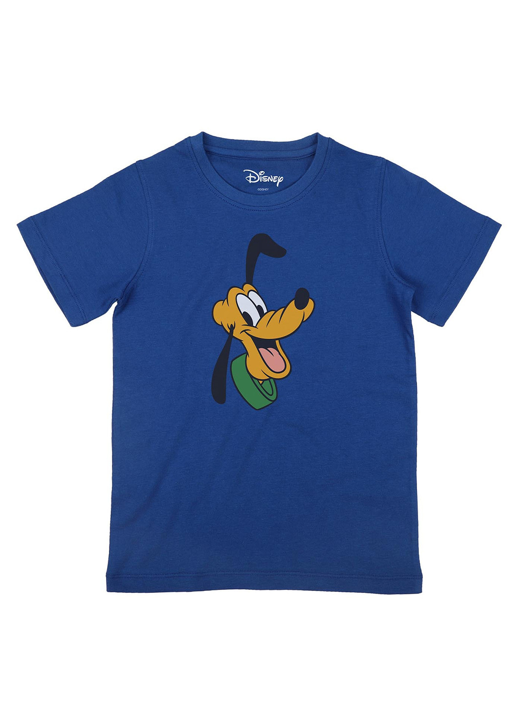 Disney by Wear Your Mind Boys Blue Pluto Printed T-shirt