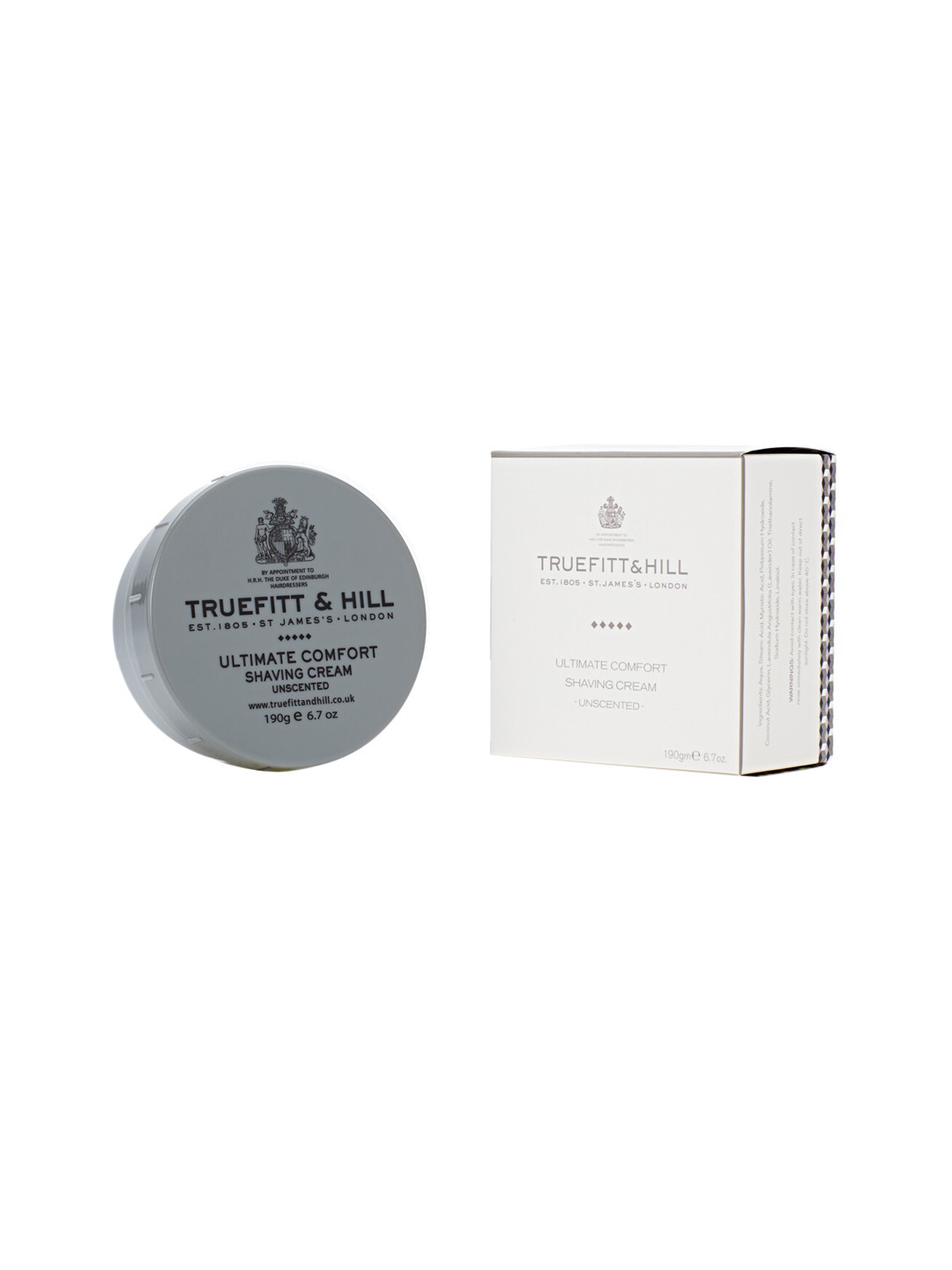 TRUEFITT & HILL Ultimate Comfort Shaving Cream - 190 g