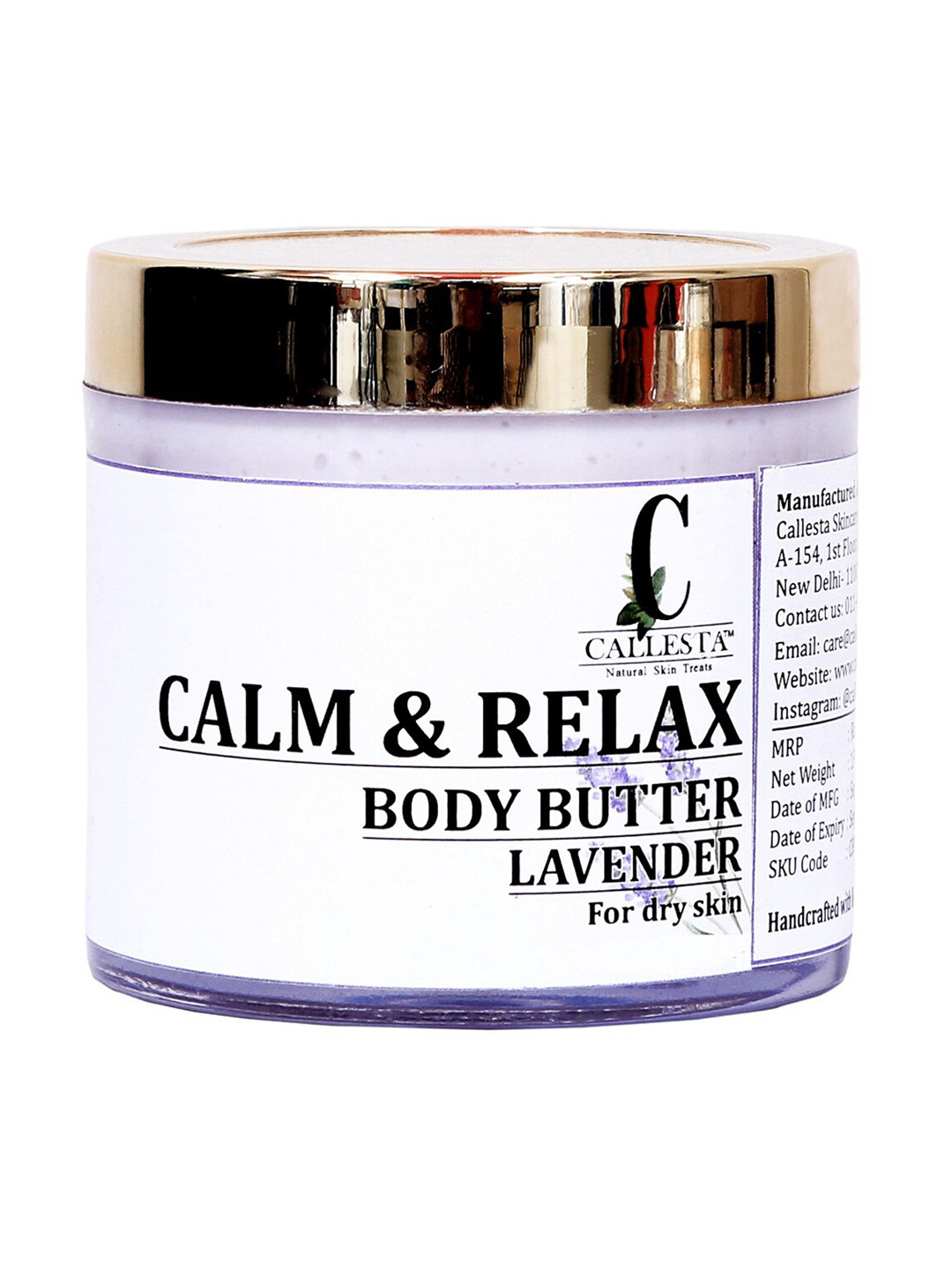 Callesta Women Pink Calm and Relax Lavender Body Butter