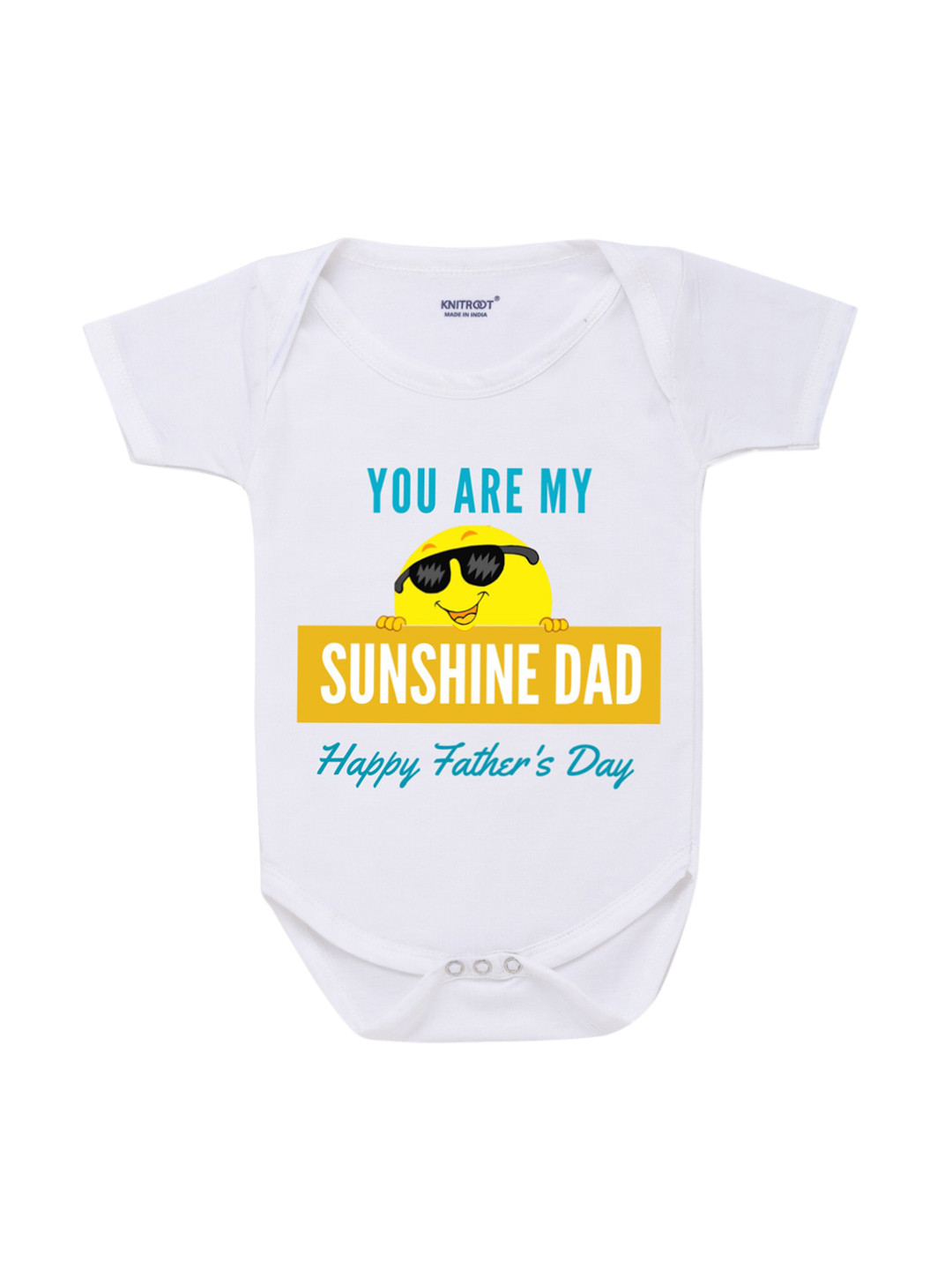 KNITROOT Wohoo Kids Peach Baby Romper