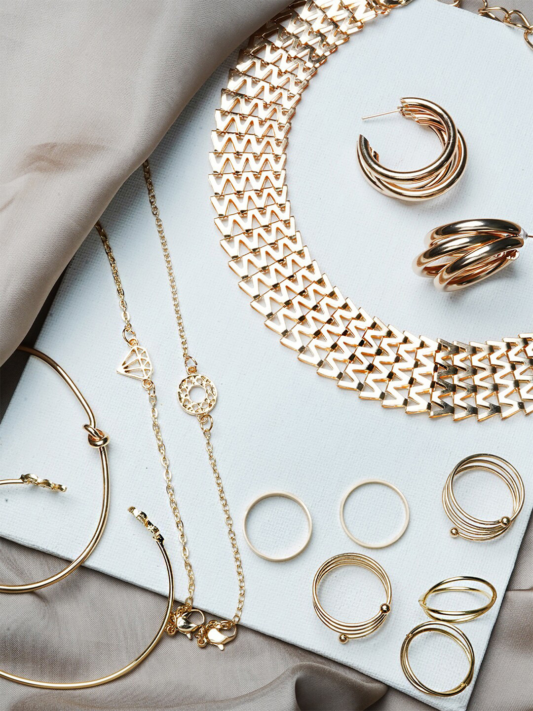 JOKER & WITCH Gold-Toned Little Miss Sparkle Jewellery Set