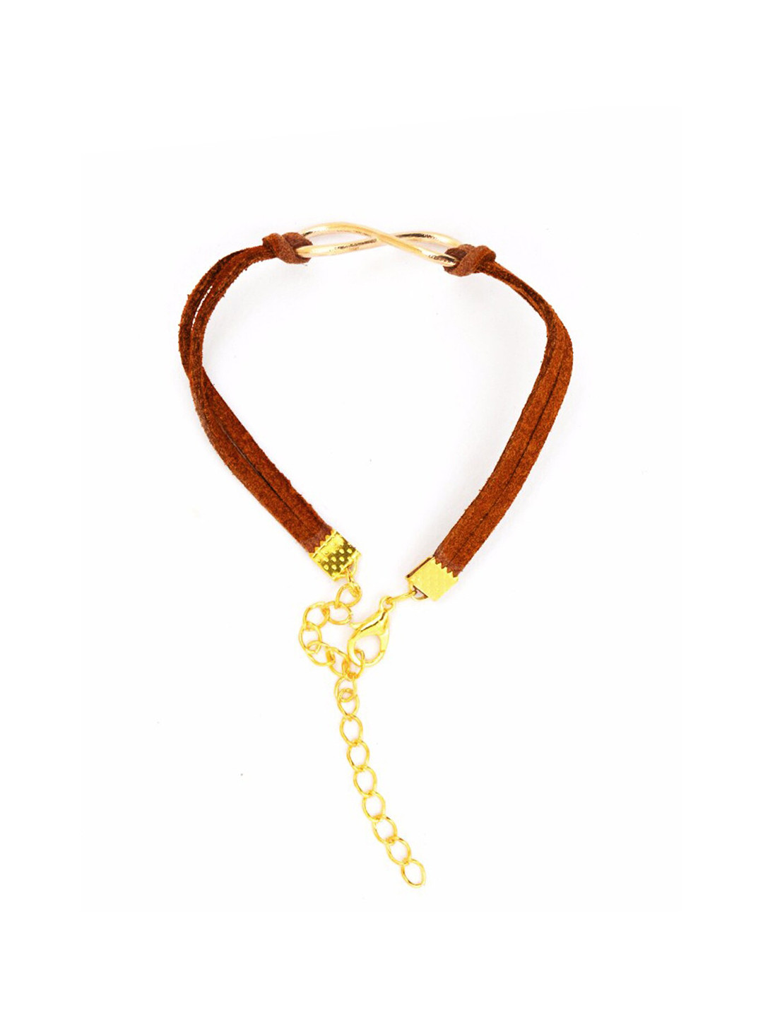 JOKER & WITCH Women Brown & Gold-Toned Charm Bracelet