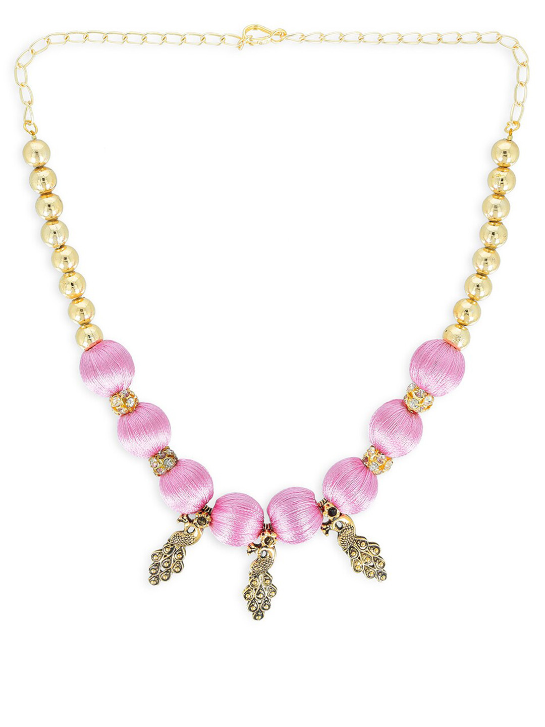 AKSHARA Rose & Pink Choker Necklace